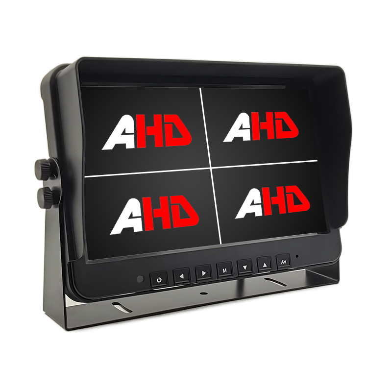 Είσοδοι 4 AV 10,1 ιντσών Οθόνη οχήματος AHD Quad View