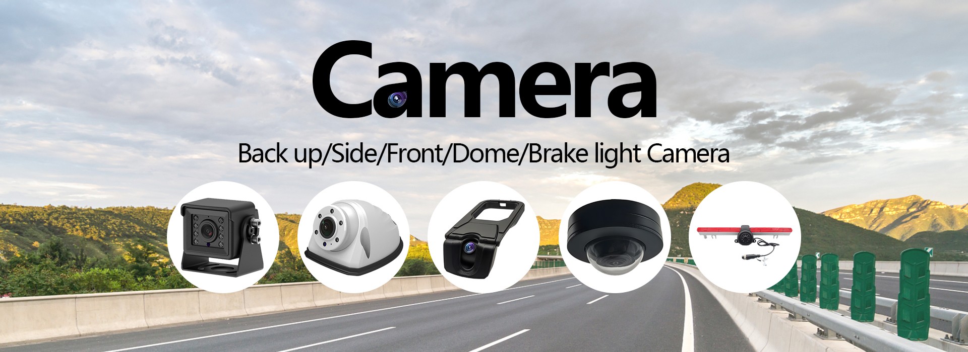 Carleader Back Up/Side/Front/Dome/Far Light Camera