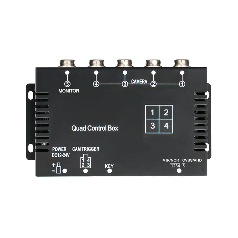 AHD 4 καναλιές Quad Split Control Control