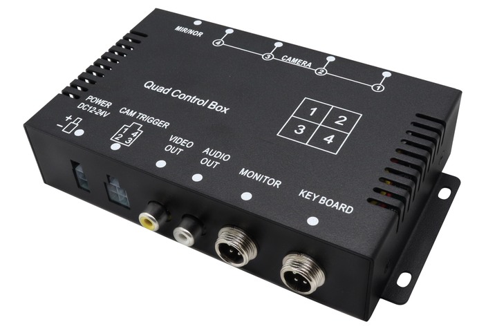 Οχήμα AHD Video Splitter με λειτουργία εγγραφής DVR