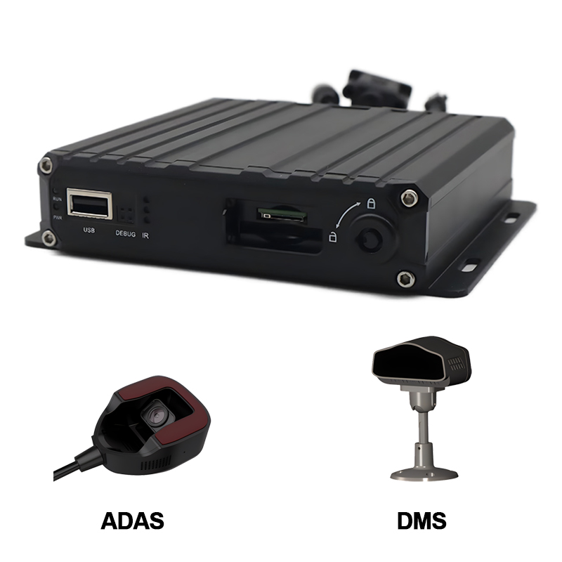 Carleader 4CH AI Intelligent Mobile DVR με DSM και κάμερα ADAS