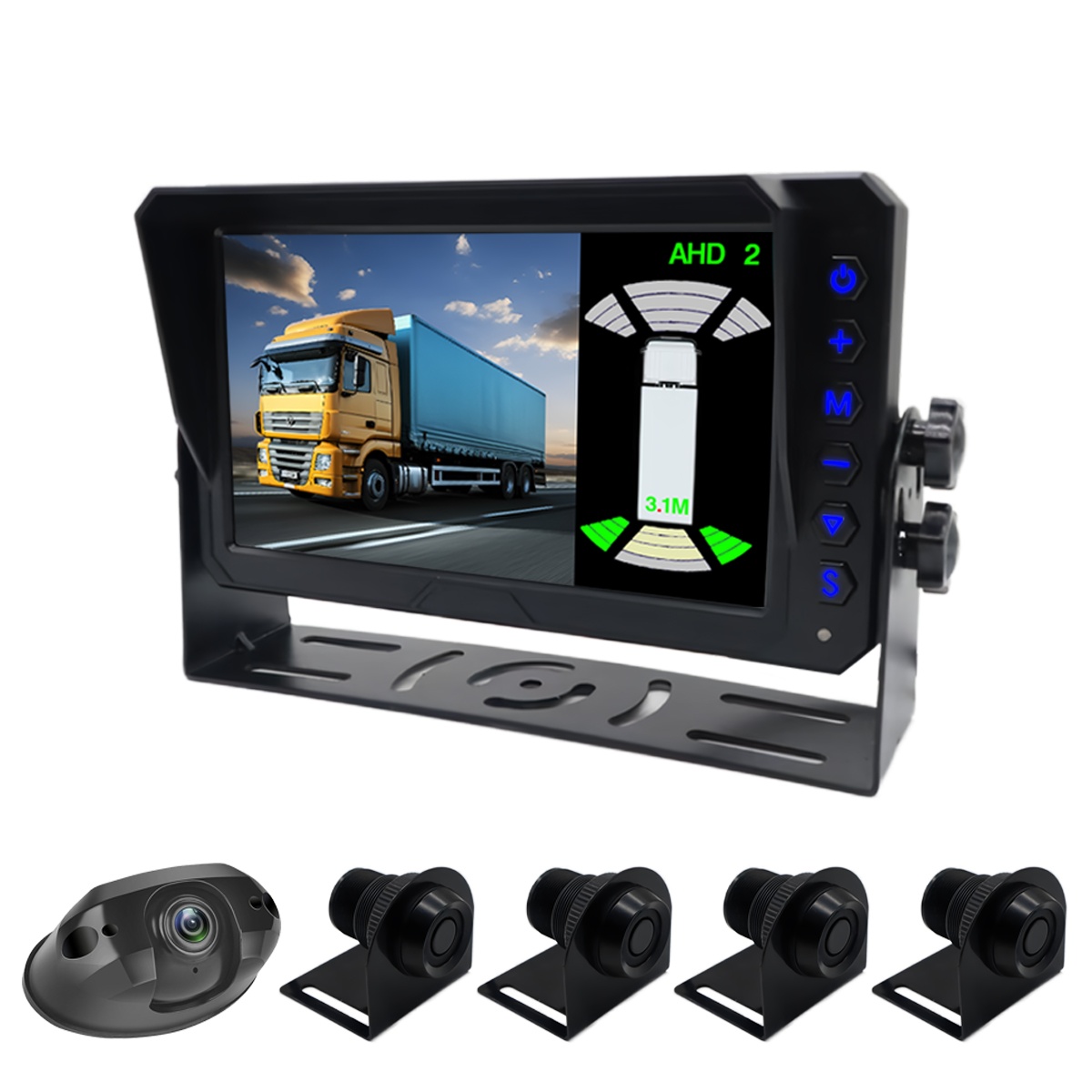 Carleader Parking Radar Sensor Reverse AHD Camera System ----Έξυπνη λύση για όπισθεν