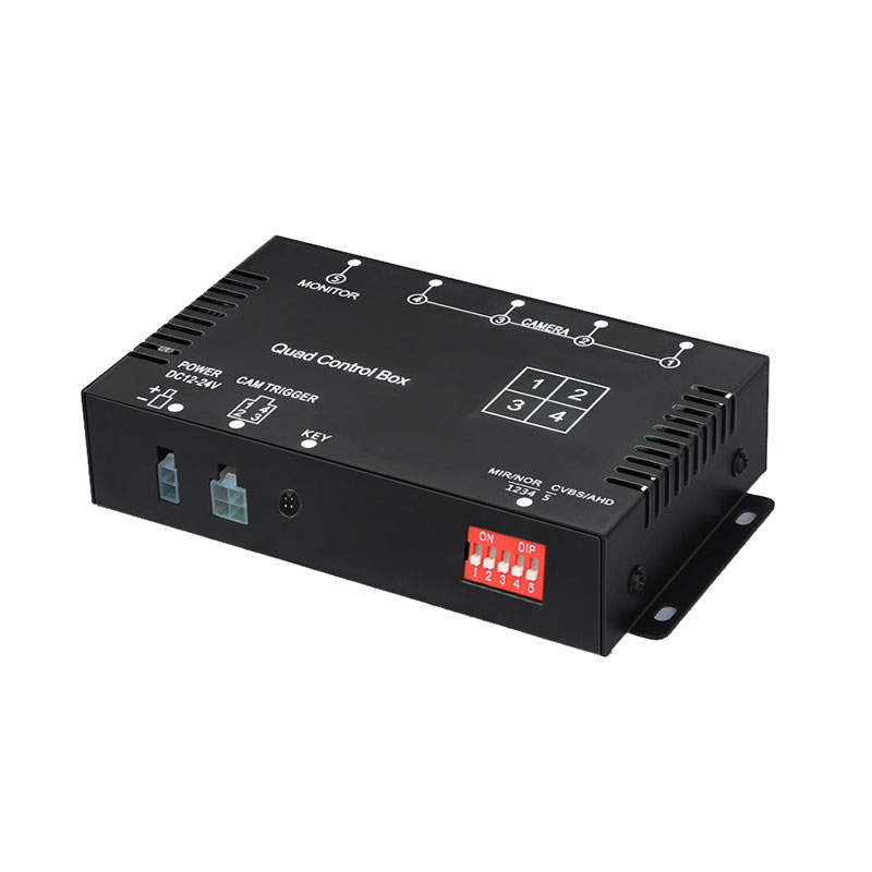4CH AHD 720P/CVBS Vehicle Video Splitter για συστήματα κάμερας φορτηγών
