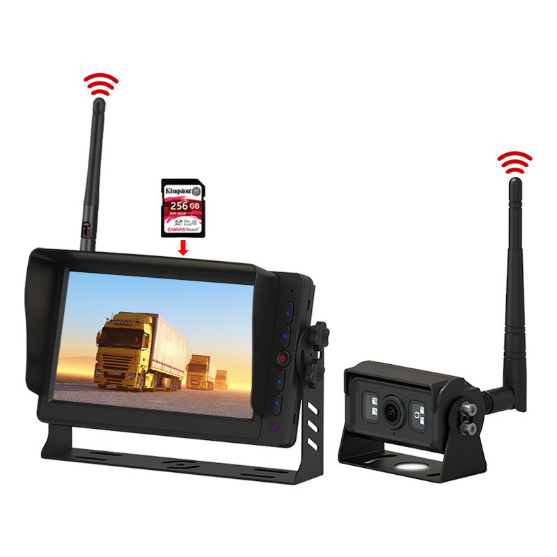 7 ιντσών DVR εγγραφή 2.4GHz Ψηφιακό ασύρματο σύστημα παρακολούθησης